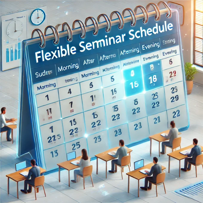 Время проведения семинаров